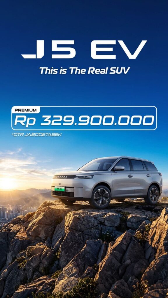 JAECOO J5 EV Surabaya